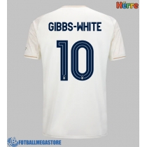 Fotballdrakt Herre Nottingham Forest Morgan Gibbs-White #10 Bortedrakt 2025-26 Kortermet